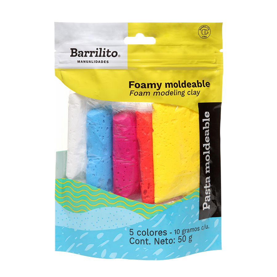 Foamy Moldeable Barrilito ® 50grs Su Mix