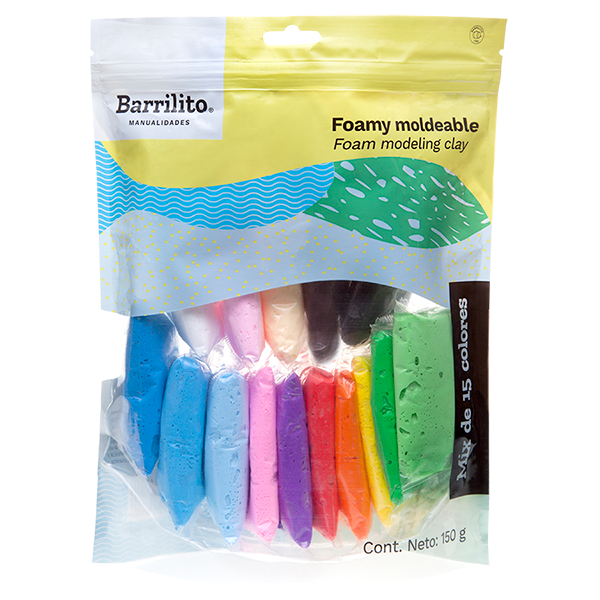 Foamy Moldeable Barrilito ® 50grs Su Mix